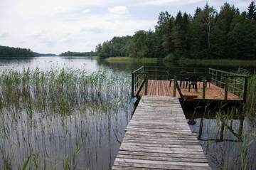 Фото номера Шале с одной спальней Загородные дома Lauryno sodyba г. Suviekas 8